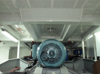 Isolation thermique en salle des machines sur navire